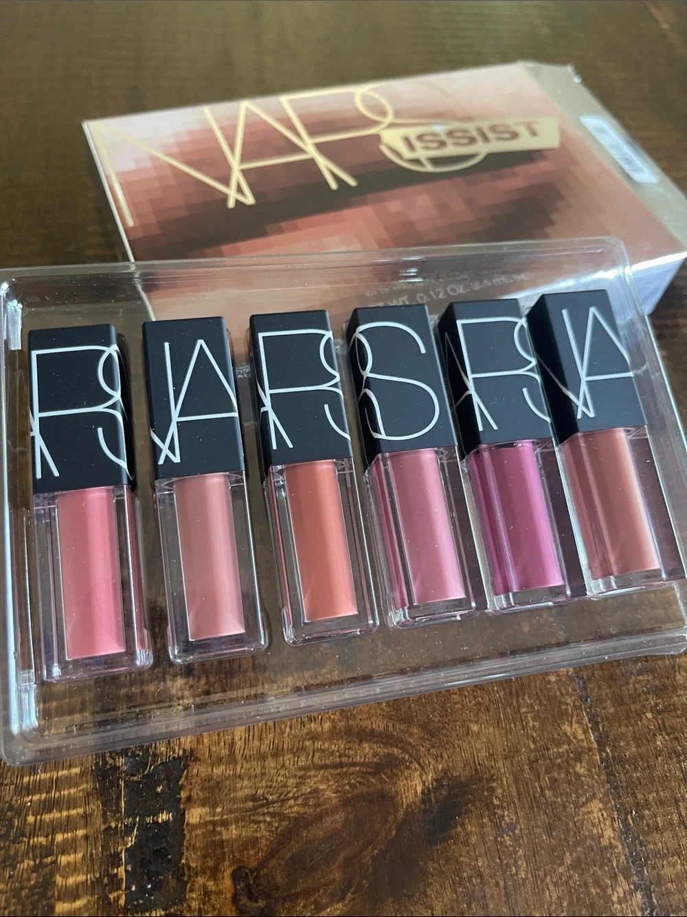 NIB Nars Wanted Velvet Lip Glide Set